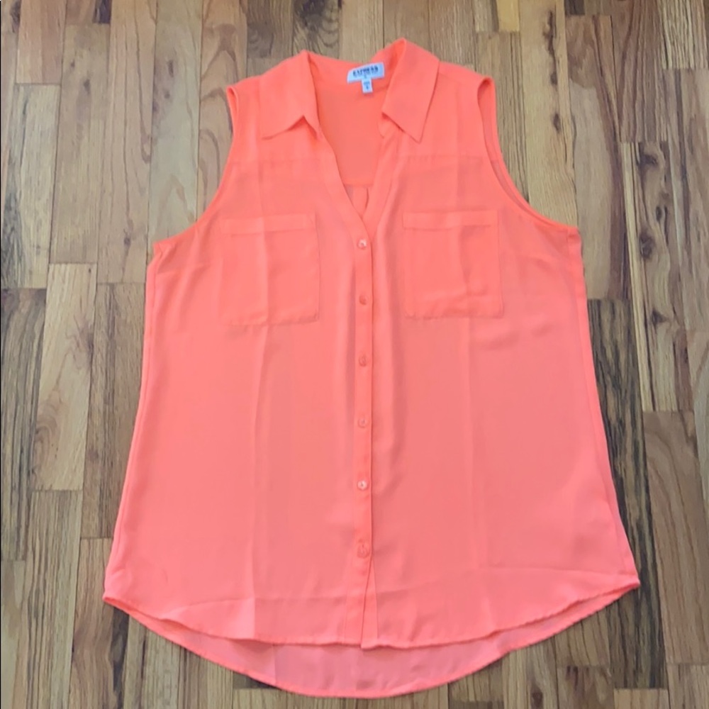 Pink sleeveless Portofino shirt